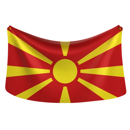 Macedonia del norte  3D Icon