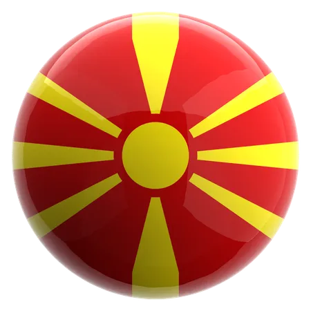 Macedônia do norte  3D Icon