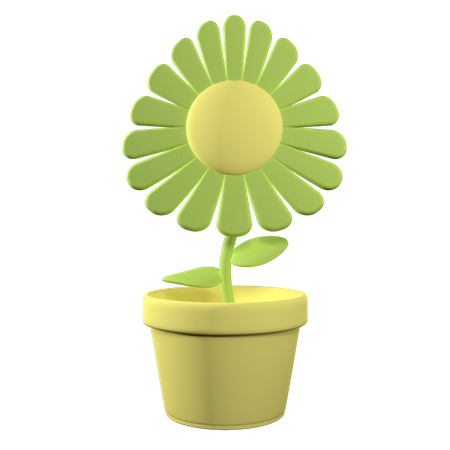 Maceta  3D Icon