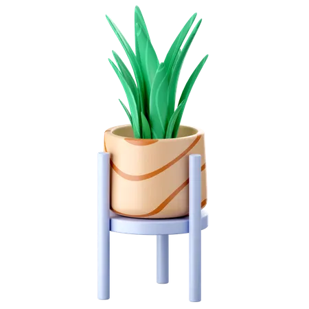 Maceta de plantas  3D Icon