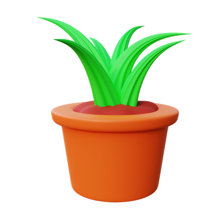 Maceta  3D Icon