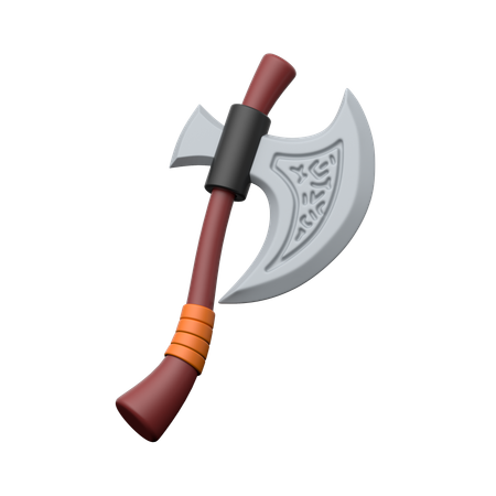 Machado sangrento  3D Icon