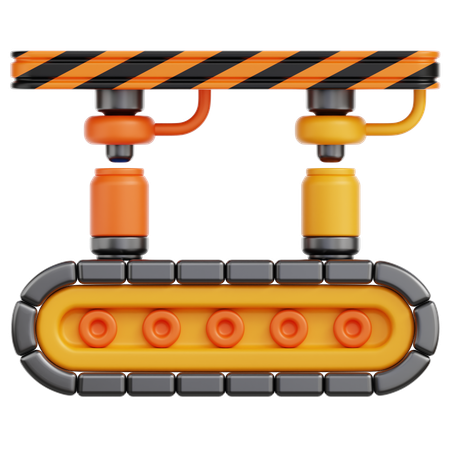 Machine  3D Icon