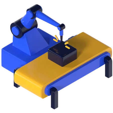 Machine  3D Illustration