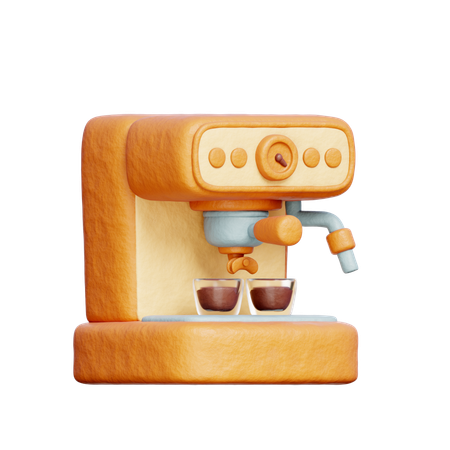 Cafetière  3D Icon