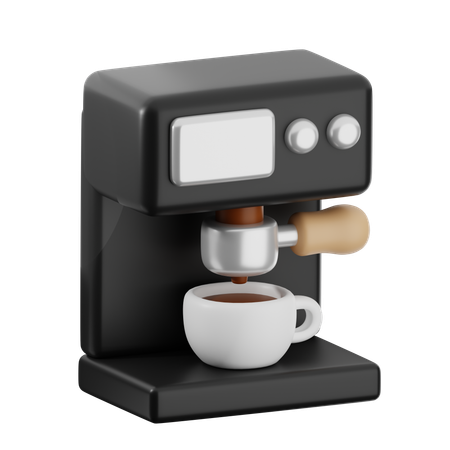 Cafetière  3D Icon