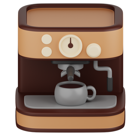 Cafetière  3D Icon