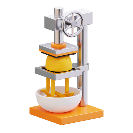 Machine à couper les pommes de terre  3D Icon