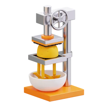 Machine à couper les pommes de terre  3D Icon
