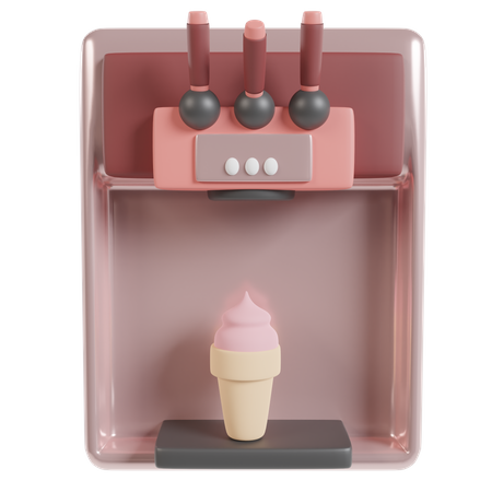 Machine à glace  3D Icon