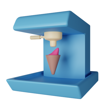 Machine à glace  3D Icon