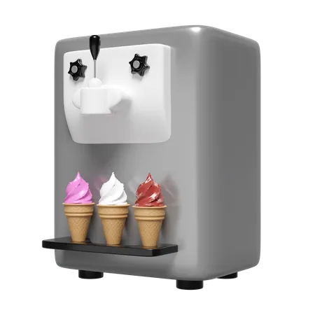 Machine à glace  3D Icon