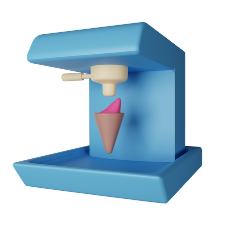 Machine à glace  3D Icon
