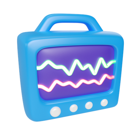 Machine cardiaque  3D Icon