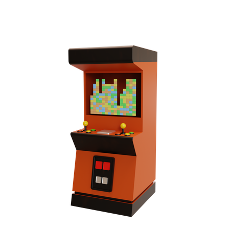 Machine d'arcade  3D Illustration