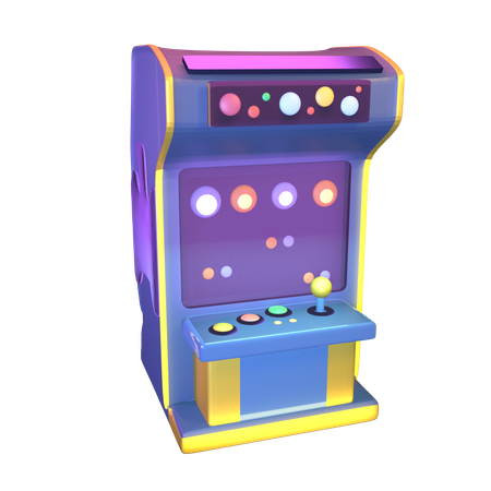 Machine d'arcade  3D Icon