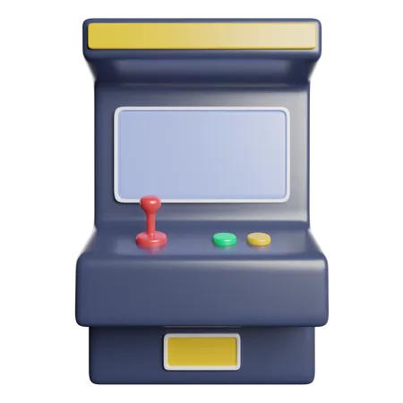 Machine de jeu d'arcade  3D Icon