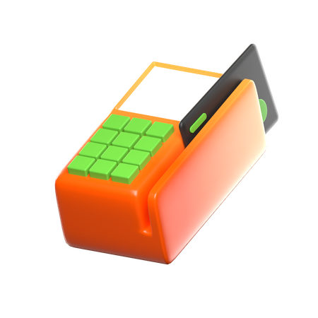 Machine de paiement  3D Icon
