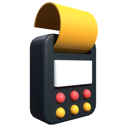 Machine de paiement  3D Illustration