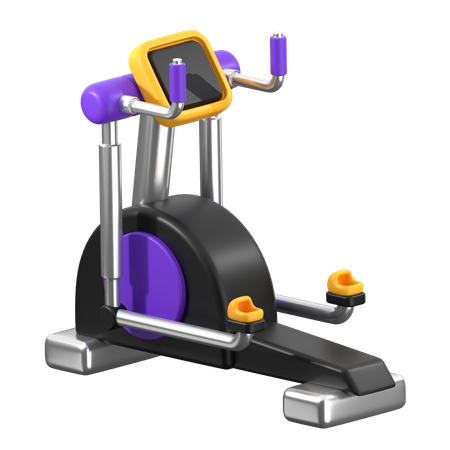 Machine elliptique  3D Icon