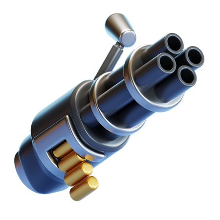 MACHINE GUN  3D Icon