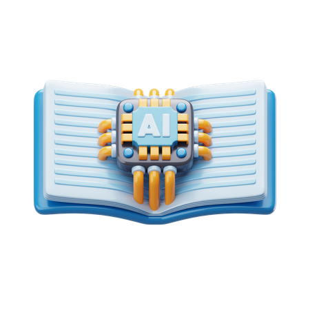 Machine Learning  3D Icon