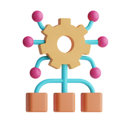Machine Learning  3D Icon
