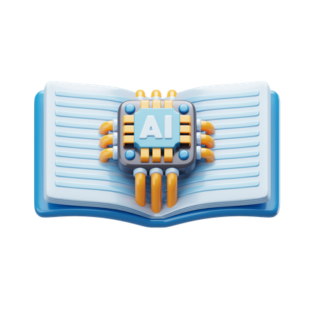 Machine Learning  3D Icon