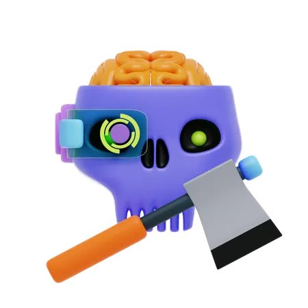 Machine robotique  3D Icon