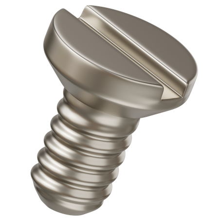 Machine Screw  3D Icon