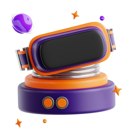 Machine virtuelle  3D Icon