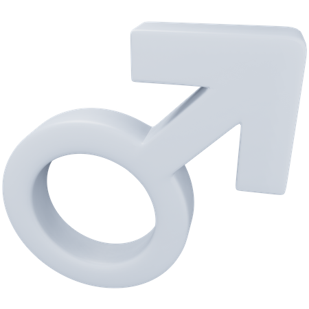 Masculino  3D Icon