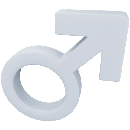 Masculino  3D Icon
