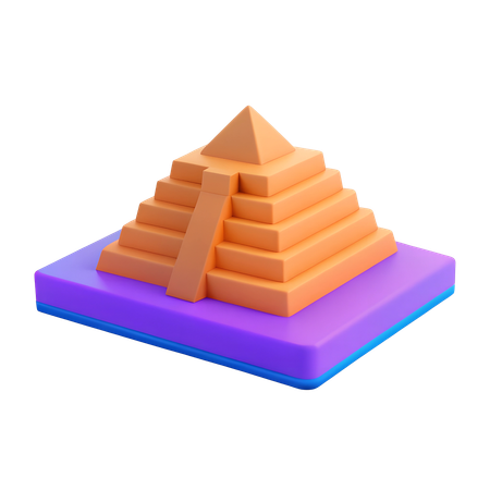 Machu Picchu  3D Icon