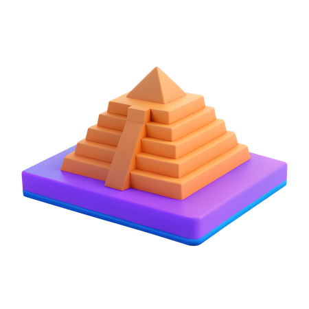 Machu picchu  3D Icon