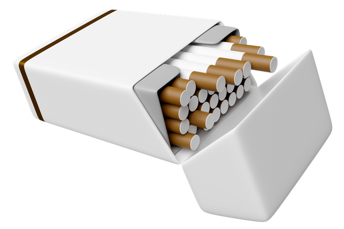 Maço de cigarros  3D Icon