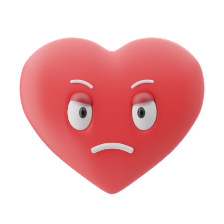 Mad Heart  3D Icon
