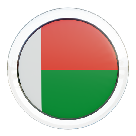 Madagascar Flag  3D Icon