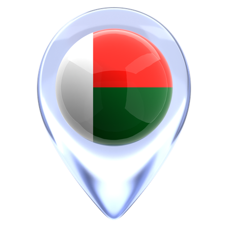 Madagaskar  3D Icon