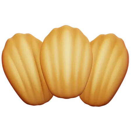 MADELEINES  3D Icon