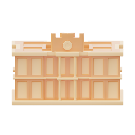 Madrid Palace  3D Icon