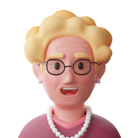 Mãe de meia idade  3D Icon