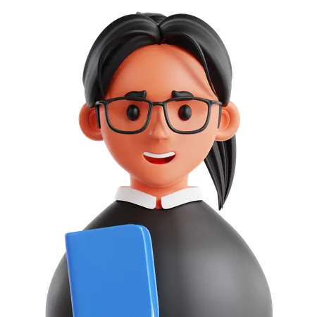 Profesora  3D Icon