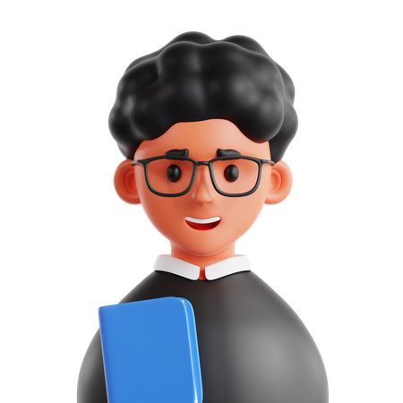 Profesor  3D Icon