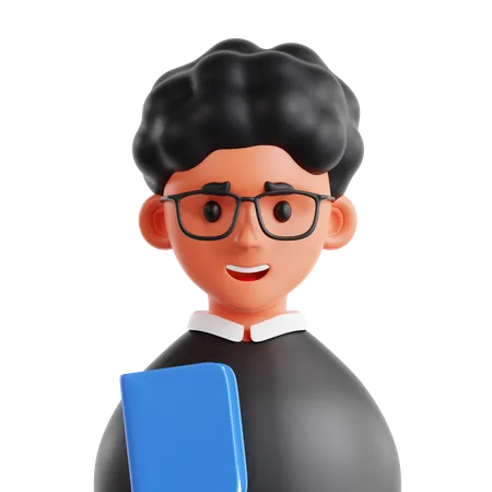 Profesor  3D Icon