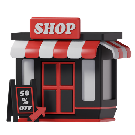 Magasin  3D Icon