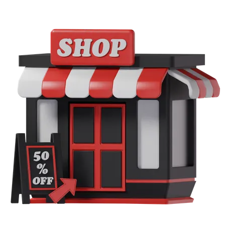 Magasin  3D Icon