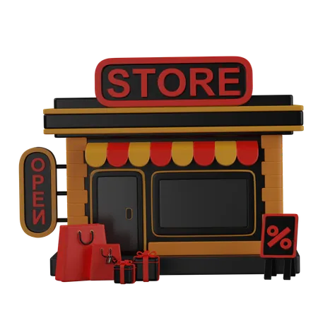 Magasin  3D Icon