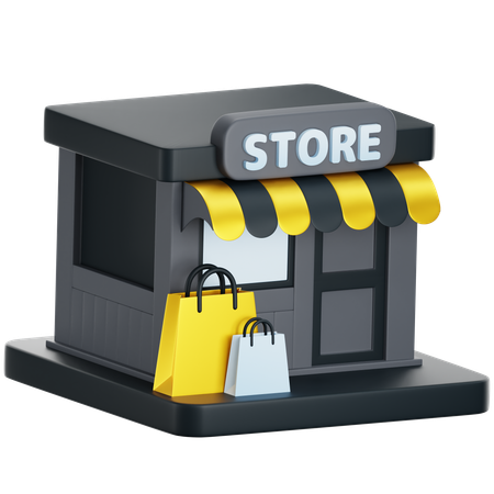 Magasin  3D Icon