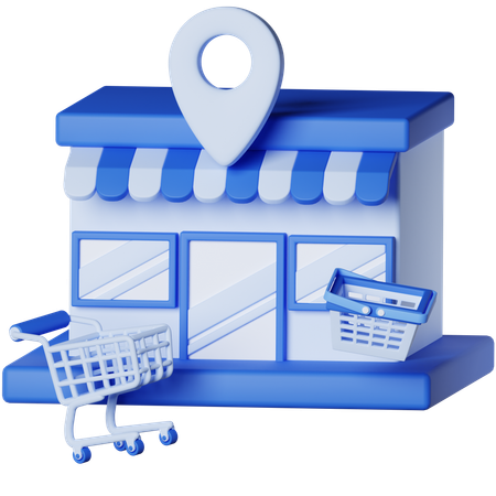 Magasin  3D Icon